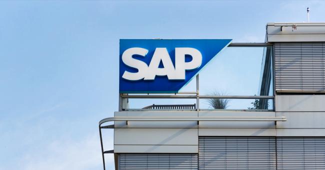 Edificio con el logo SAP